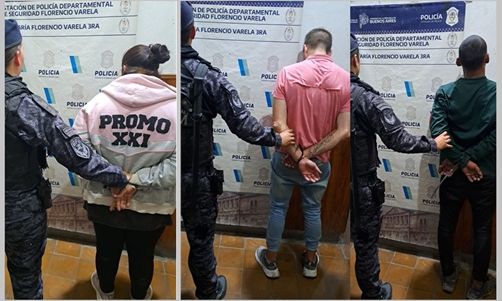F. Varela – Una mujer y dos hombres detenidos por circular en un auto robado